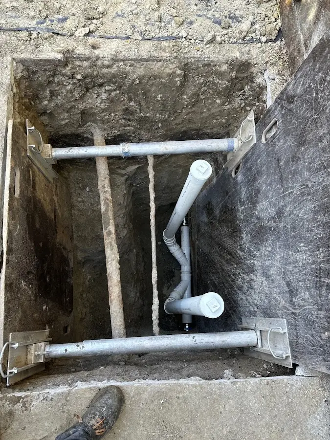 Experienced plumber completing Gas Line Repair work in Lenoir